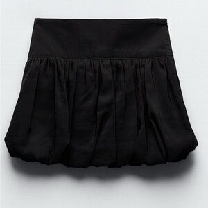 Zara Black Women’s Balloon Skort